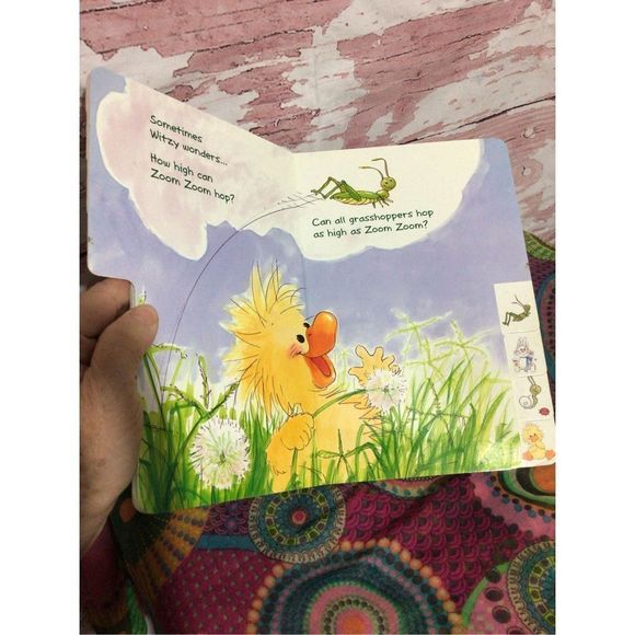 2001 Witzy Wonders Board Book Tabbed Preschool Children’s Book ~ Excellent - Picture 6 of 7